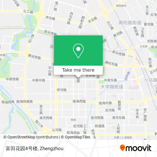 富田花园4号楼 map