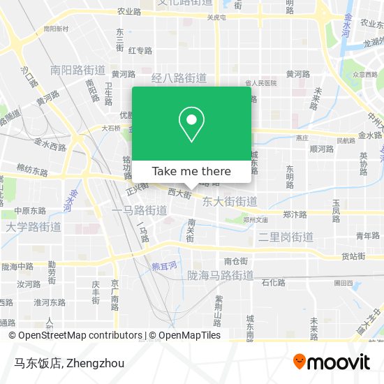马东饭店 map
