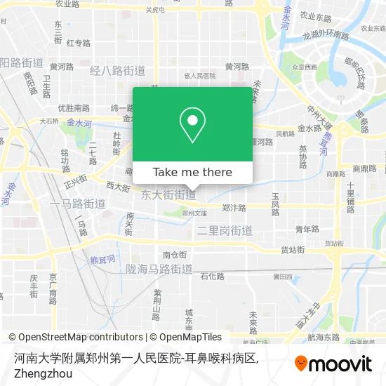 河南大学附属郑州第一人民医院-耳鼻喉科病区 map