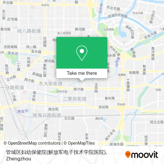 管城区妇幼保健院(解放军电子技术学院医院) map