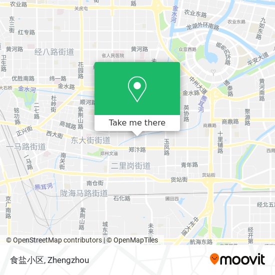 食盐小区 map