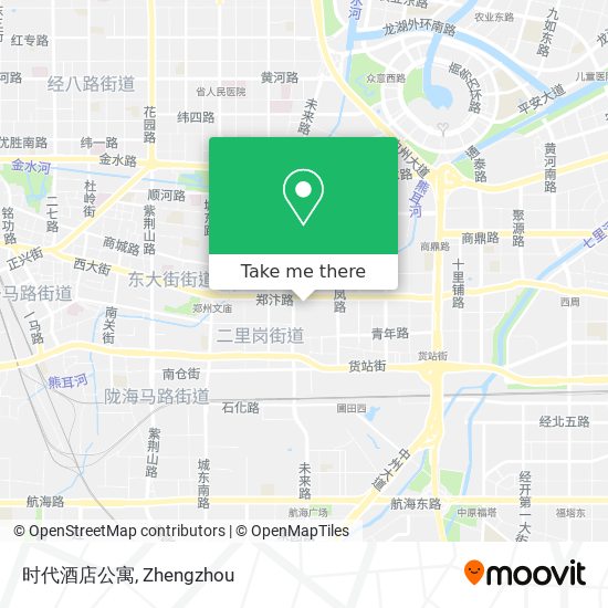 时代酒店公寓 map