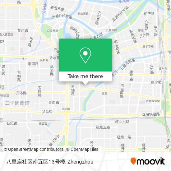 八里庙社区南五区13号楼 map