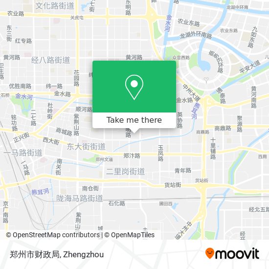 郑州市财政局 map