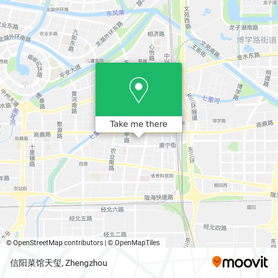 信阳菜馆天玺 map
