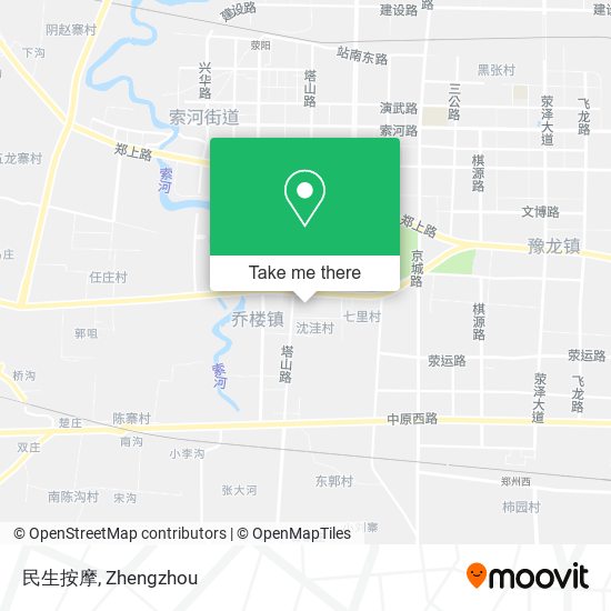 民生按摩 map