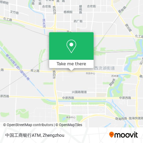 中国工商银行ATM map
