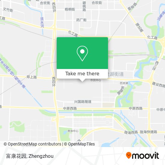 富康花园 map