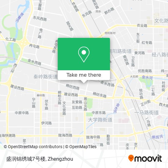 盛润锦绣城7号楼 map
