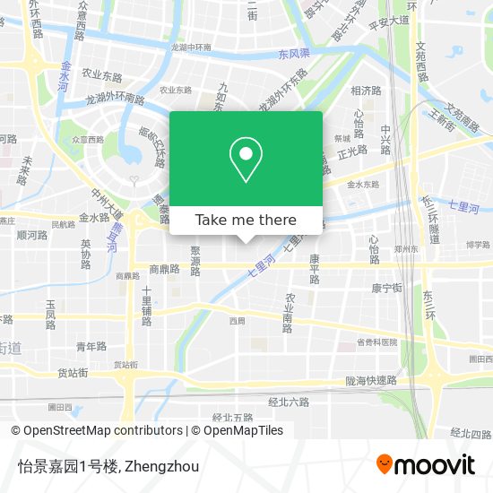 怡景嘉园1号楼 map