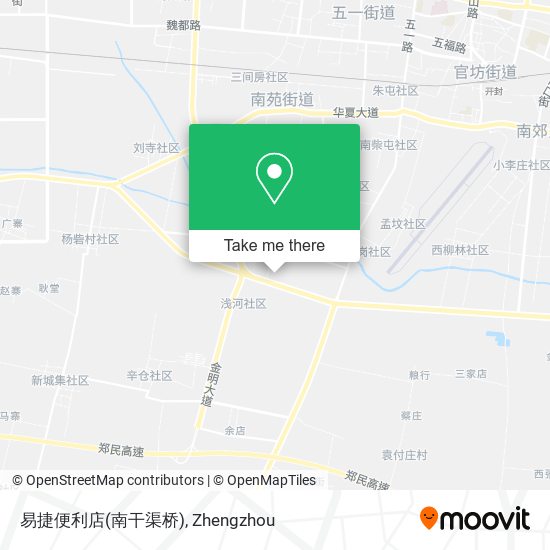 易捷便利店(南干渠桥) map