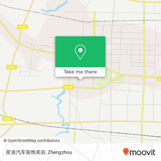 星港汽车装饰美容 map