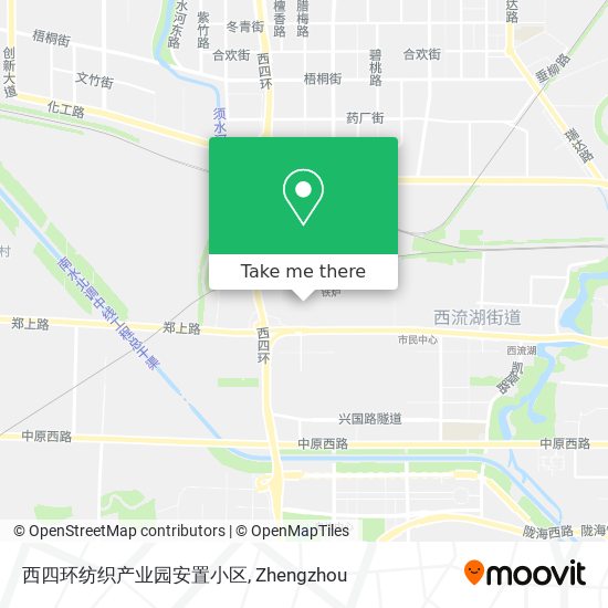 西四环纺织产业园安置小区 map