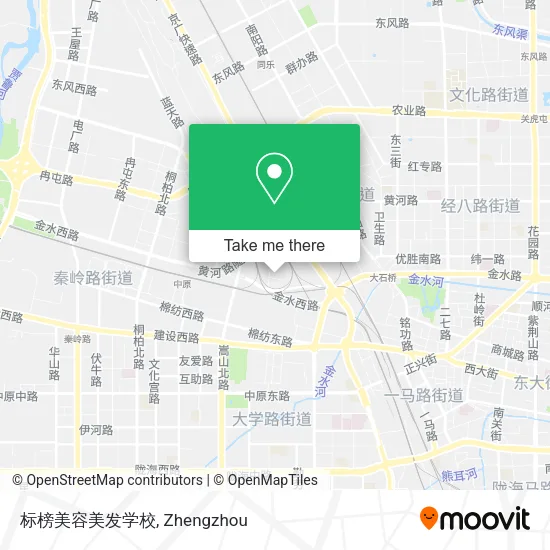 标榜美容美发学校 map