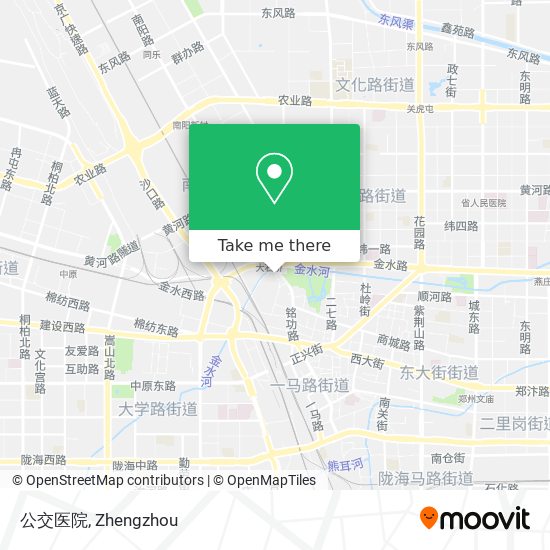 公交医院 map
