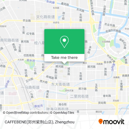 CAFFEBENE(郑州紫荆山店) map