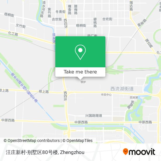 汪庄新村-别墅区80号楼 map