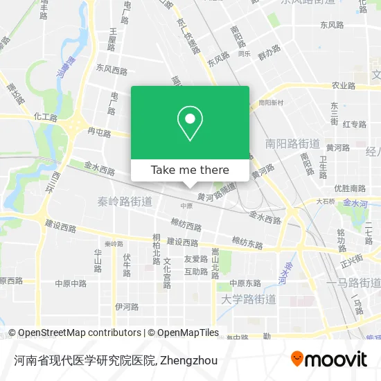 河南省现代医学研究院医院 map