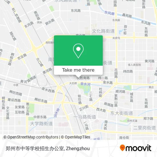 郑州市中等学校招生办公室 map