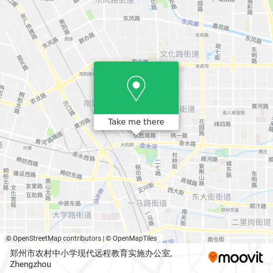 郑州市农村中小学现代远程教育实施办公室 map