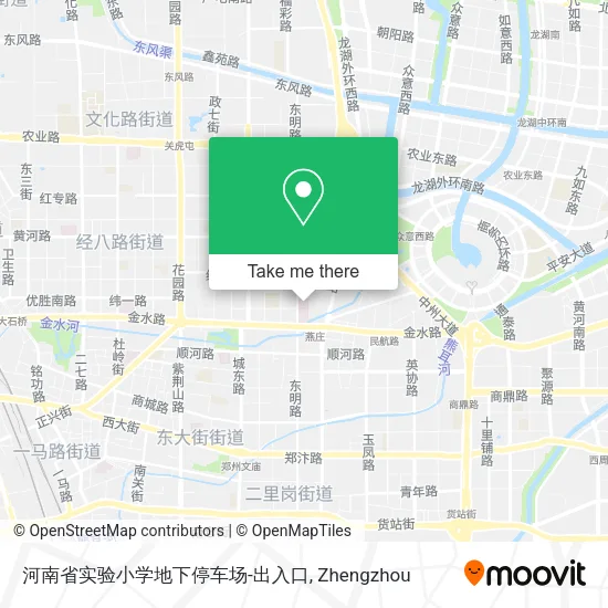 河南省实验小学地下停车场-出入口 map