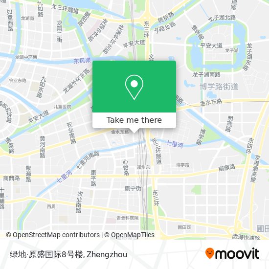 绿地·原盛国际8号楼 map