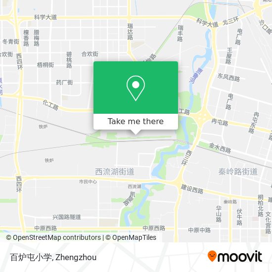 百炉屯小学 map