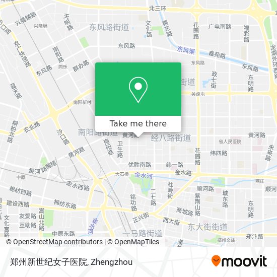 郑州新世纪女子医院 map