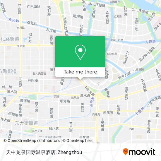 天中龙泉国际温泉酒店 map