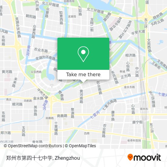 郑州市第四十七中学 map