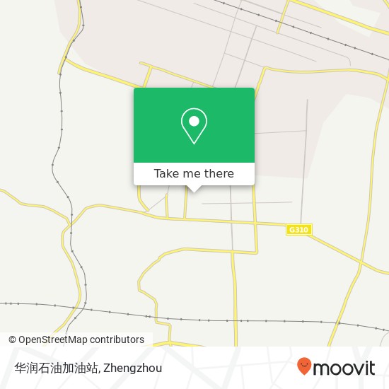 华润石油加油站 map