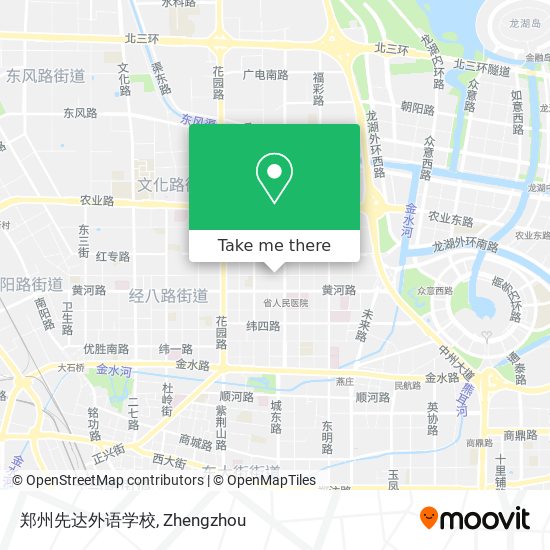 郑州先达外语学校 map
