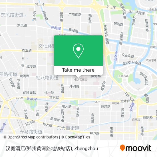 汉庭酒店(郑州黄河路地铁站店) map