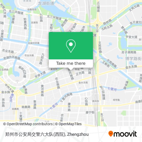 郑州市公安局交警六大队(西院) map