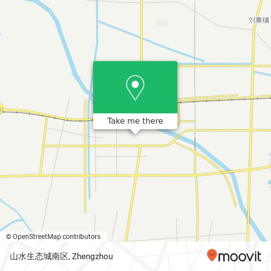 山水生态城南区 map