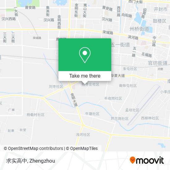 求实高中 map