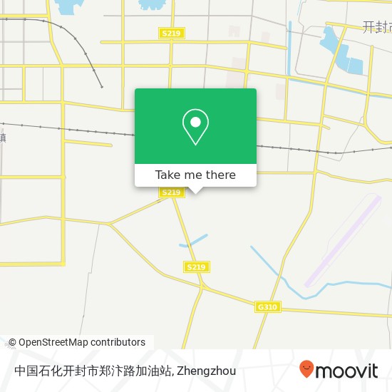 中国石化开封市郑汴路加油站 map