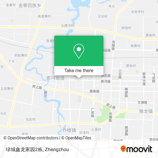 绿城鑫龙家园2栋 map