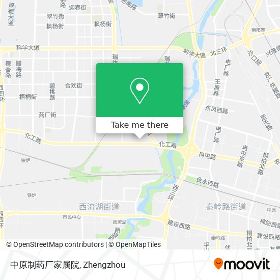 中原制药厂家属院 map