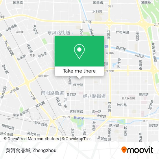 黄河食品城 map