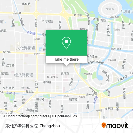 郑州济华骨科医院 map