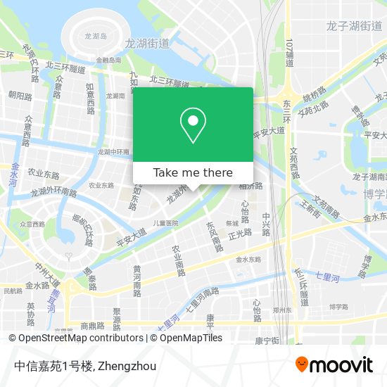 中信嘉苑1号楼 map