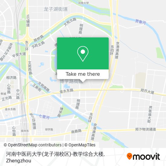 河南中医药大学(龙子湖校区)-教学综合大楼 map