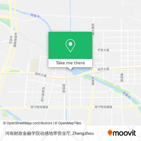 河南财政金融学院动感地带营业厅 map