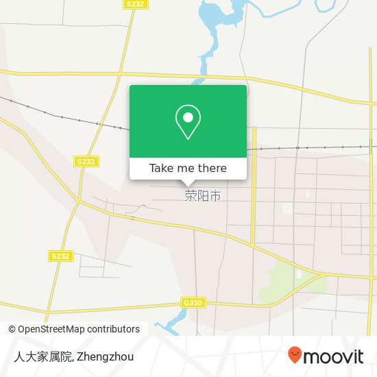 人大家属院 map