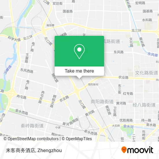 来客商务酒店 map