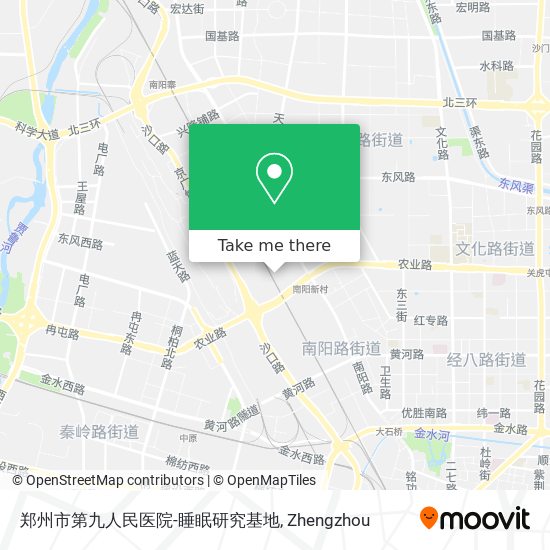 郑州市第九人民医院-睡眠研究基地 map