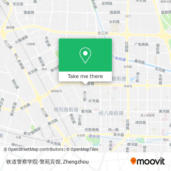 铁道警察学院-警苑宾馆 map