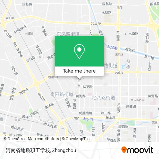 河南省地质职工学校 map