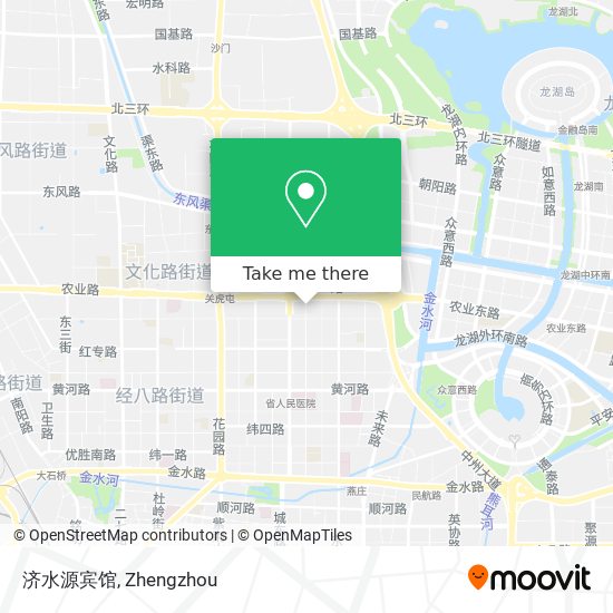济水源宾馆 map